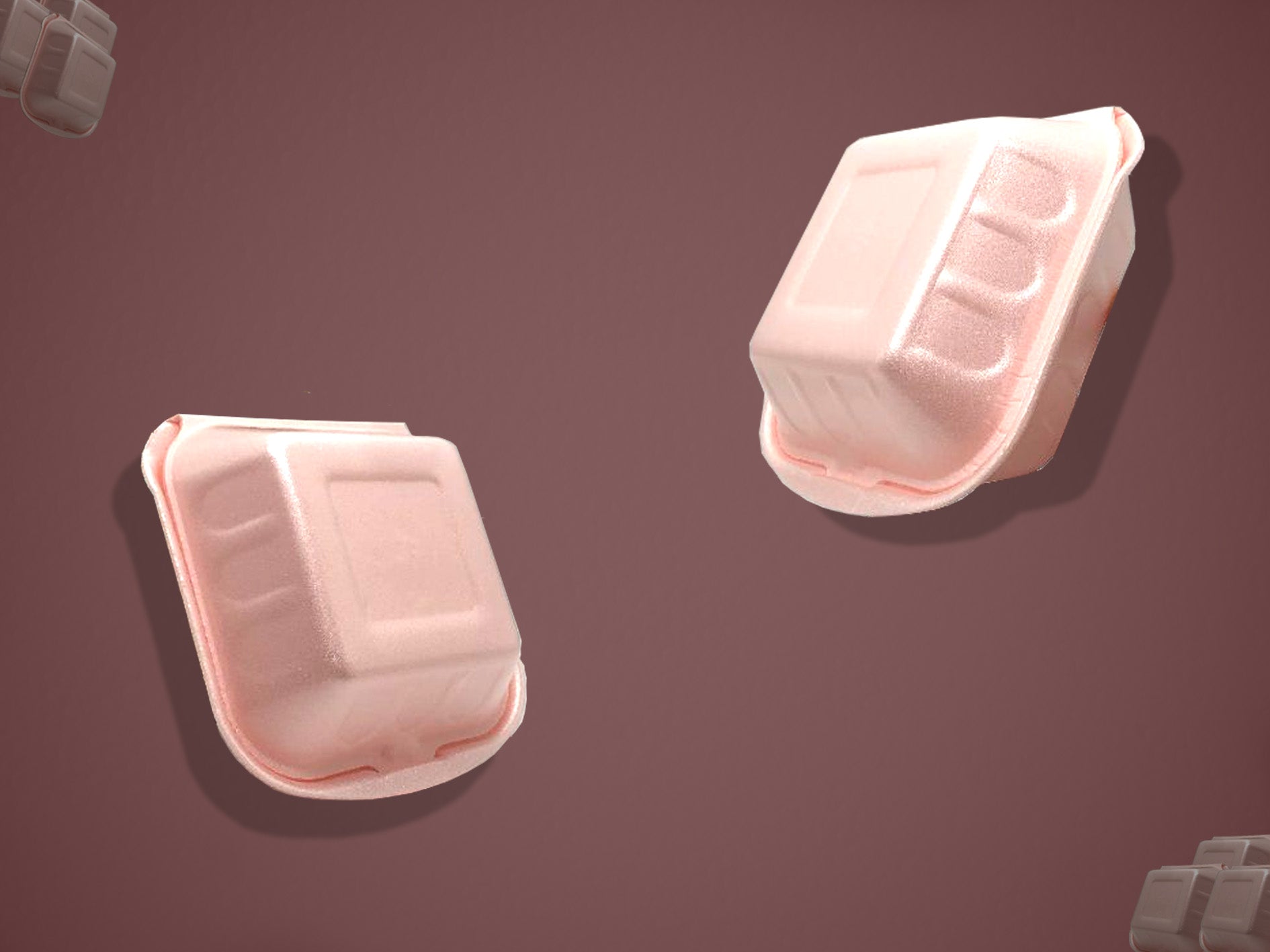 Polypropylene Burger Boxes