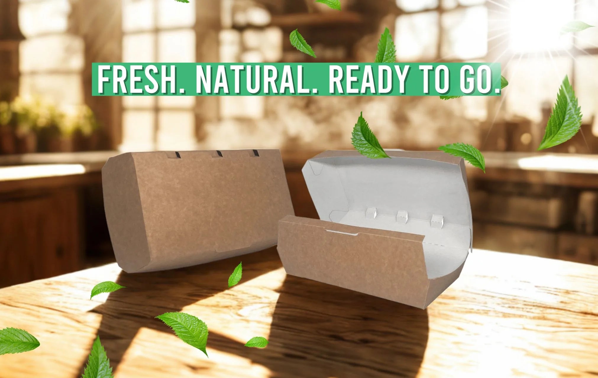 Takeaway Kraft Lunch Box Albiz Packaging
