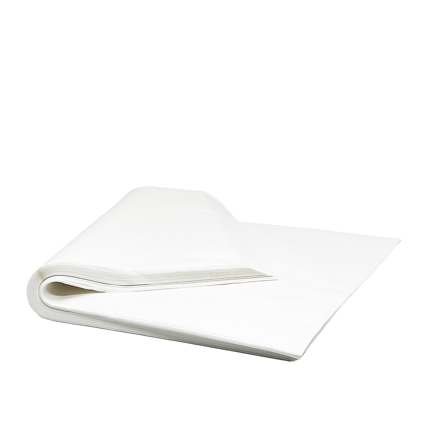 1/2 (330x400mm) White Bleached Greaseproof Paper Sheets