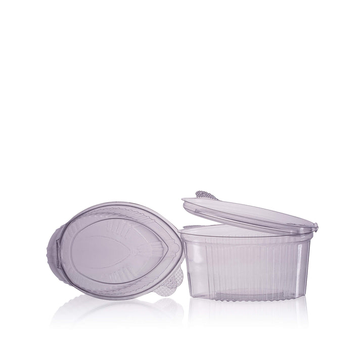 3oz Pet Hinged Sauce Container