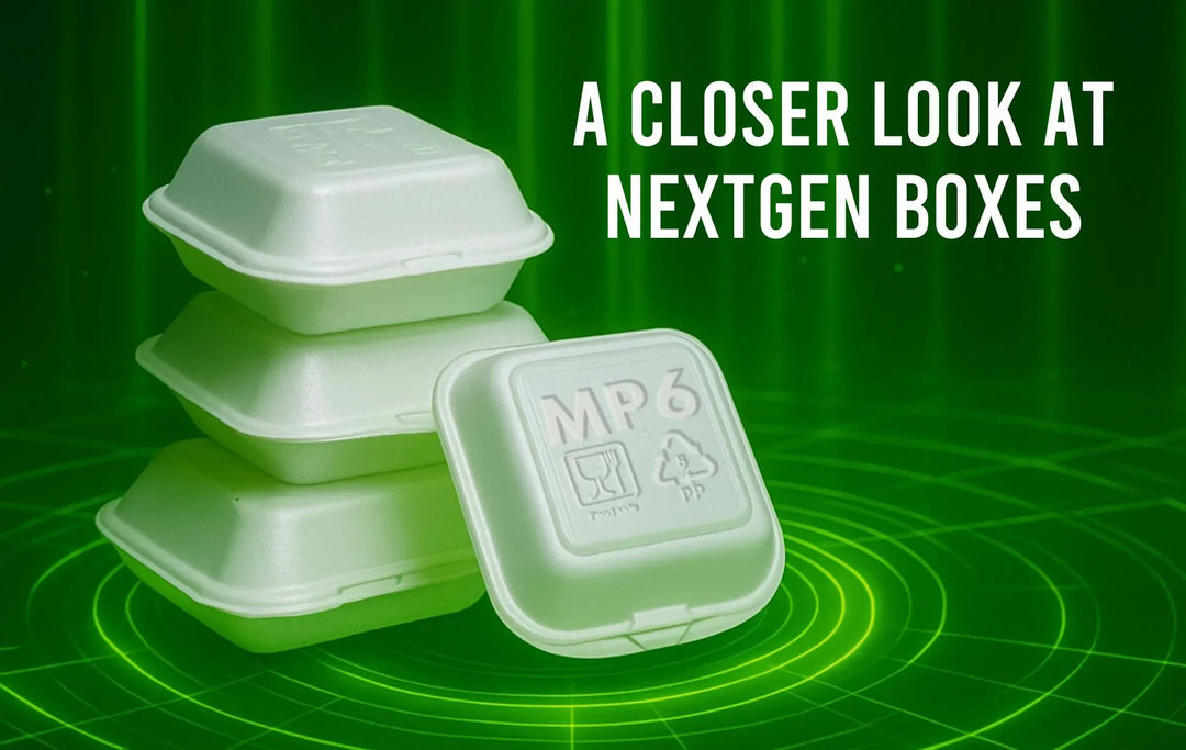 A Closer Look at NextGen Boxes: Why They Outperform XPS, Bagasse, and Cardboard