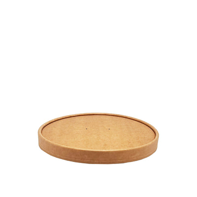 Kraft Paper Takeaway Food Bowl Lids / Kraft Salad Bowl Lids