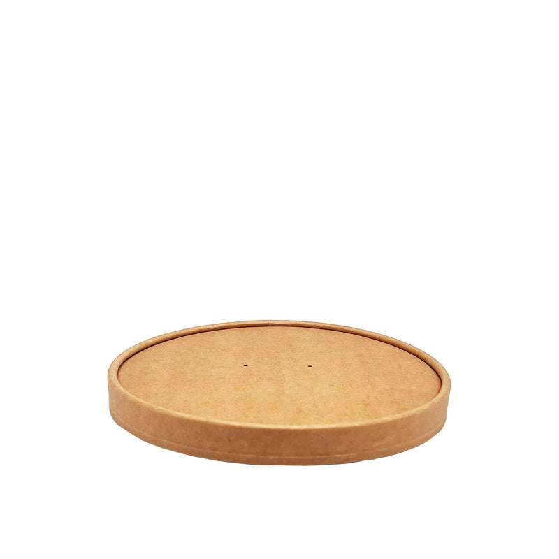 Kraft Paper Takeaway Food Bowl Lids / Kraft Salad Bowl Lids