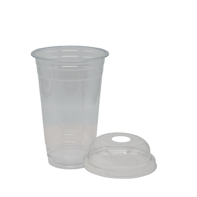 Disposable Takeaway Clear Smoothie Cups & Lids - 500 pieces (10oz - 12oz - 16oz)