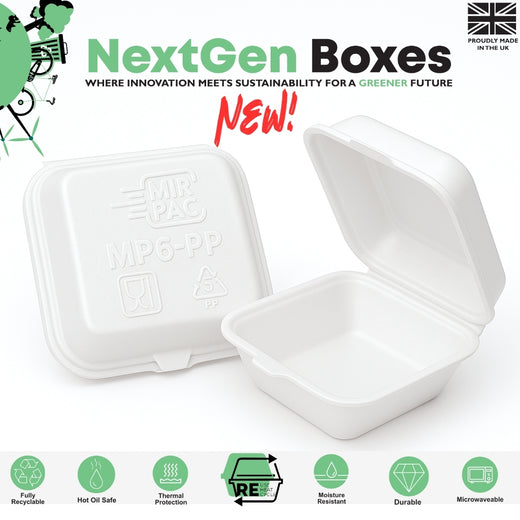 MP6-PP – Burger / Sandwich Box (200 PCS)