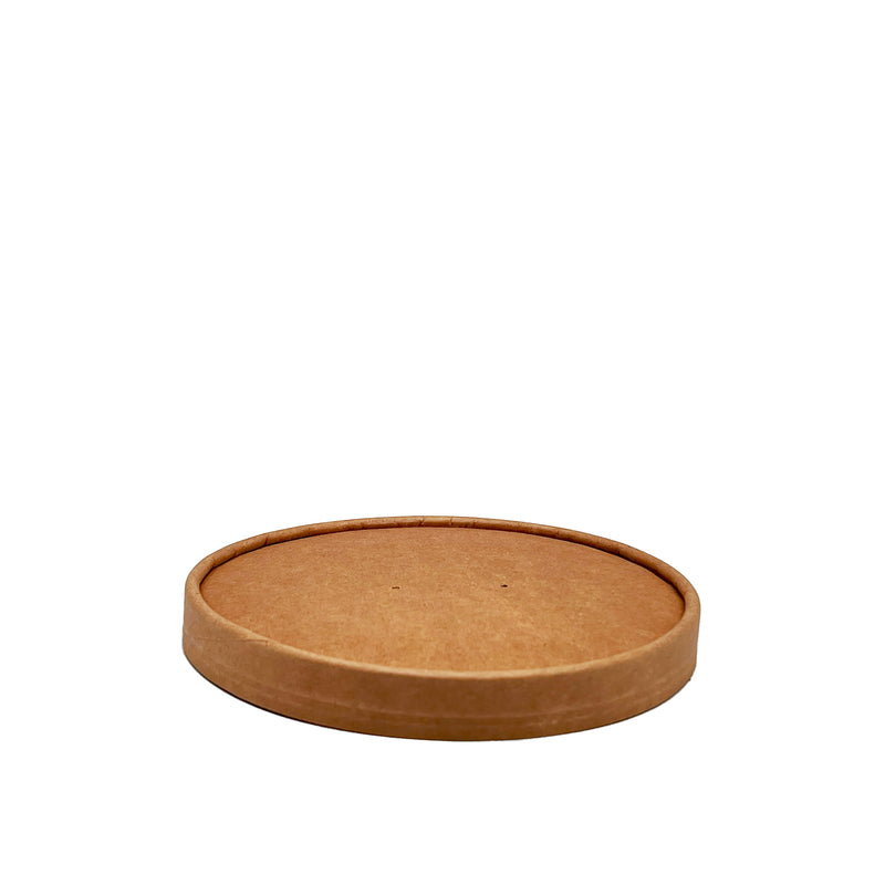 Kraft Paper Takeaway Food Bowl Lids / Kraft Salad Bowl Lids