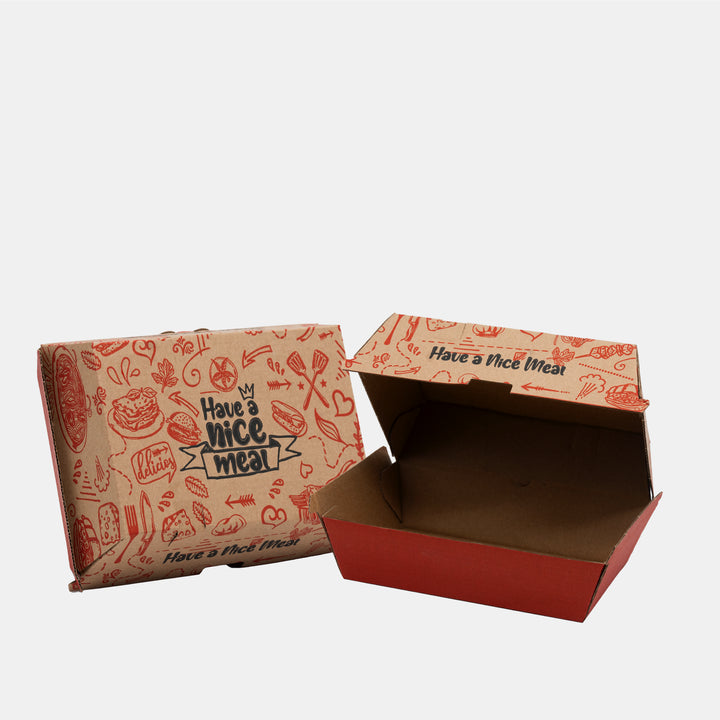 9" Medium Takeaway Food Box