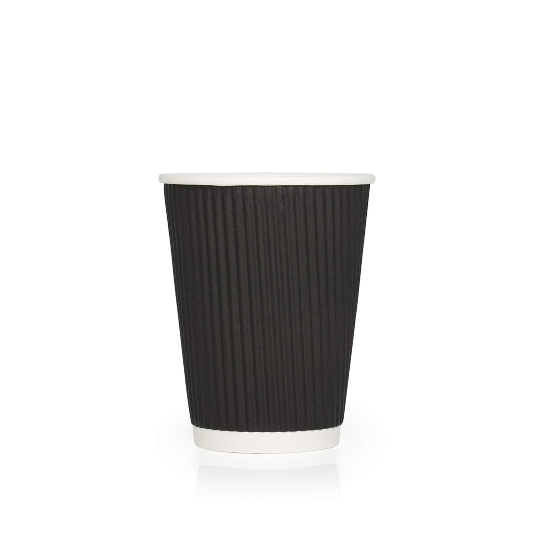 Takeaway Paper Coffee Cup - Ripple Wall - 500 pcs (8oz - 10oz - 12oz - 16oz)