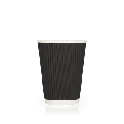 Takeaway Paper Coffee Cup - Ripple Wall - 500 pcs (8oz - 10oz - 12oz - 16oz)
