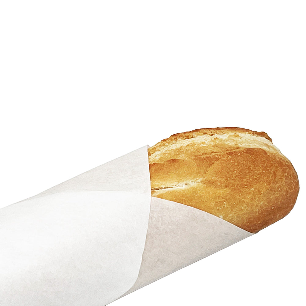 Greaseproof paper for takeaway food packaging