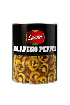 Lawin Jalapeno Peppers TIN - 3kg x 6 pcs