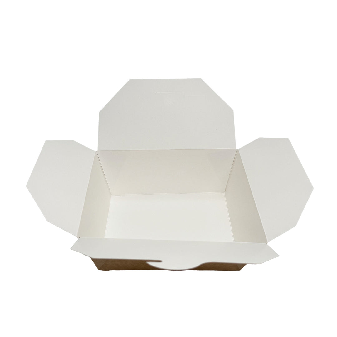 No.8 Takeaway Kraft Meal / Deli Box - 200 Pieces