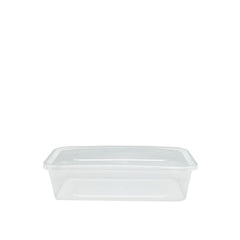 Clear HD Microwavable Plastic Containers - 250 Pieces