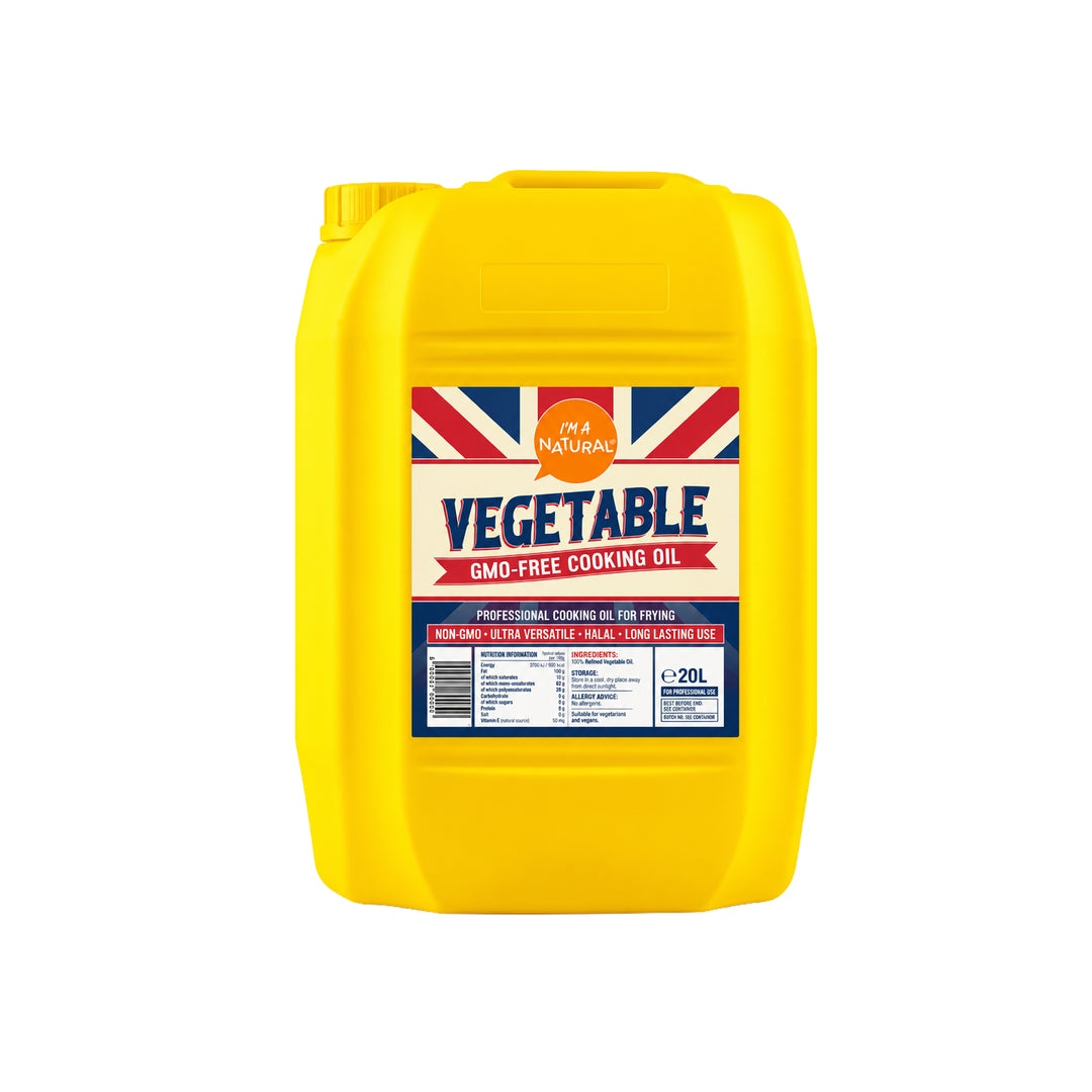 I'M A Natural vegetable oil 20 litre drum - GMO-free halal cooking oil