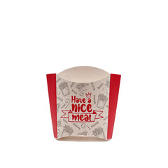 Small Cardboard Takeaway Chip Scoops - 1000 pcs