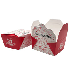 Takeaway PE Coated Food Box- 200 Pieces
