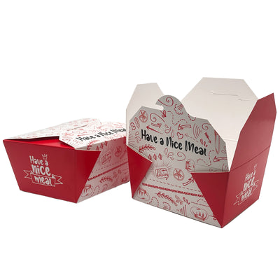 Takeaway Printed Rice Box 