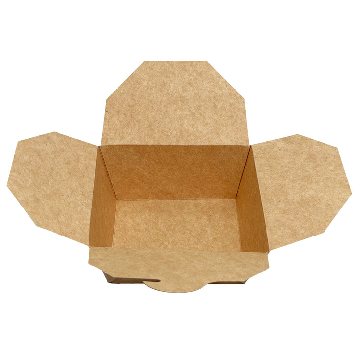 No.1 Takeaway Kraft Meal / Deli Box - 200 Pieces