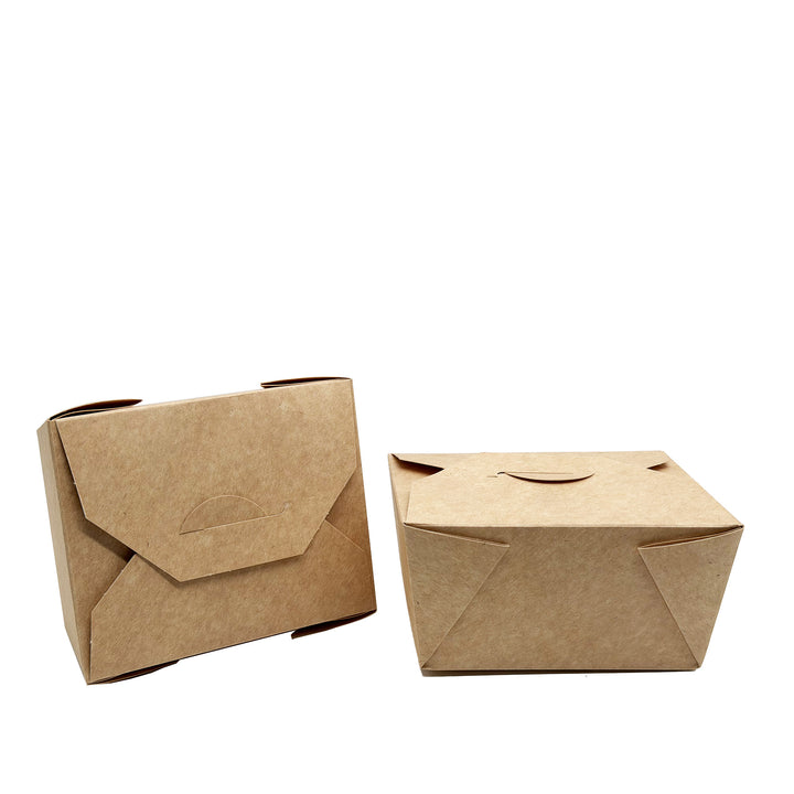 No.1 Takeaway Kraft Meal / Deli Box - 200 Pieces