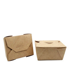 No.1 Takeaway Kraft Meal / Deli Box - 200 Pieces