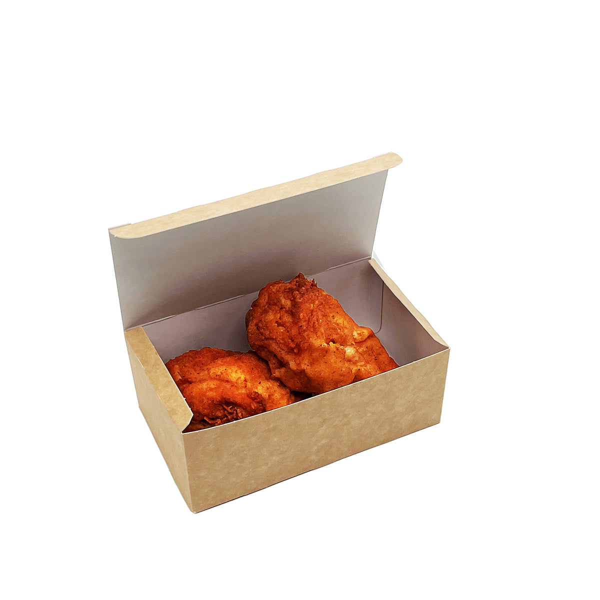 Chicken Fat Box Small Kraft White Fried Chicken Box 300 PCS - Albiz Packaging – Albiz ...