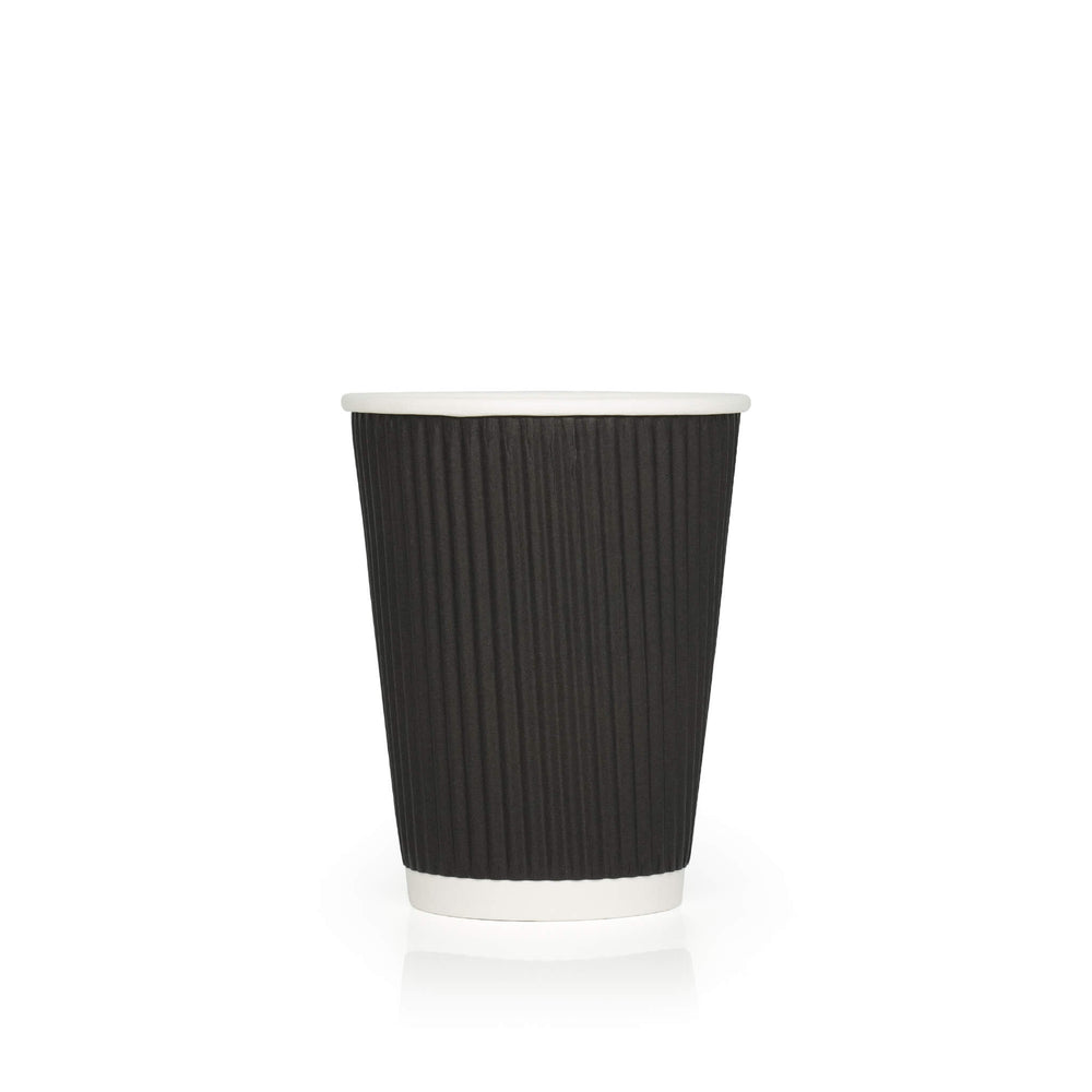 Takeaway Paper Coffee Cup - Ripple Wall - 500 pcs (8oz - 12oz - 16oz)