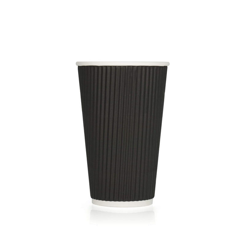 Takeaway Paper Coffee Cup - Ripple Wall - 500 pcs (8oz - 12oz - 16oz)