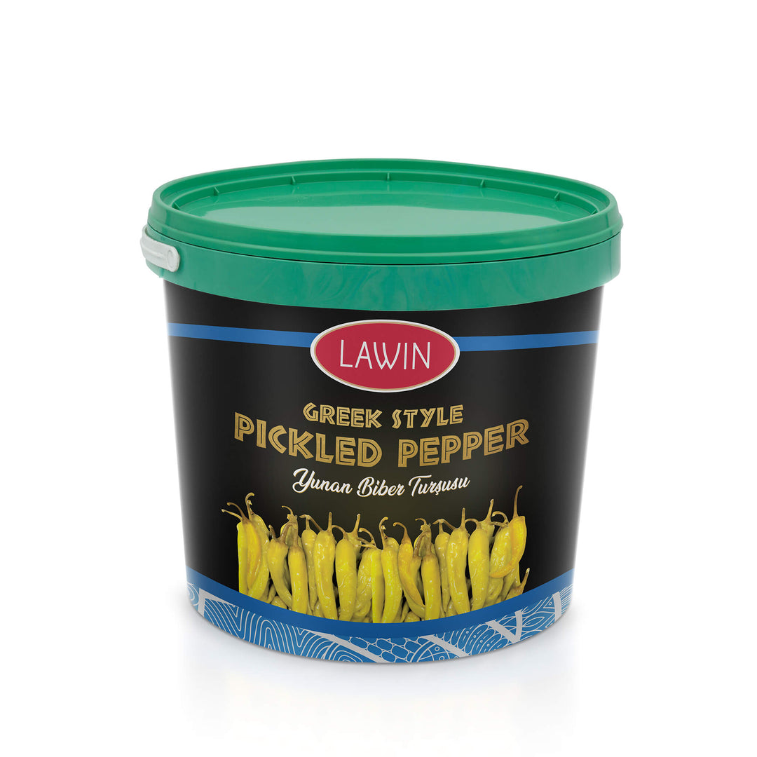 4kg Bucket Greek Style Pickled Pepper by Lawin