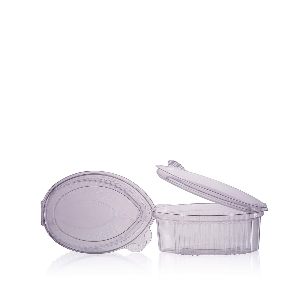 2oz Pet Hinged Sauce Container