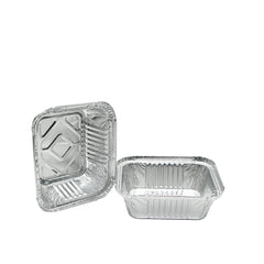 No. 2 Aluminium Foil Takeaway Food Container - 1000 Pieces