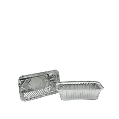 No. 6A Aluminium Foil Takeaway Food Container - 500 Pieces