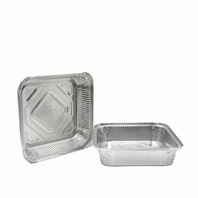 No. 9 Aluminium Foil Food Container - 200 Pieces