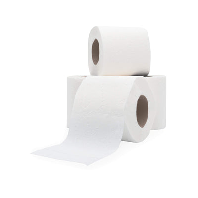 White Toilet Paper Cellulose