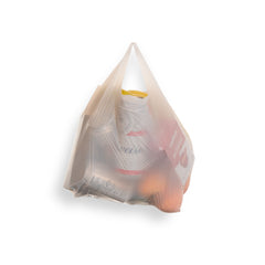 White Strong Plastic Carrier Bag