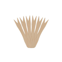 Takeaway Wooden Chip Forks with Dispenser Box